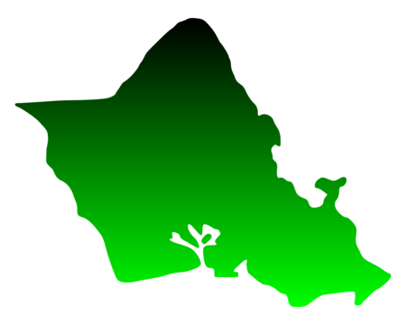 Map of Oahu